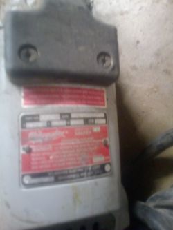 9 Inch Milwaukee Grinder