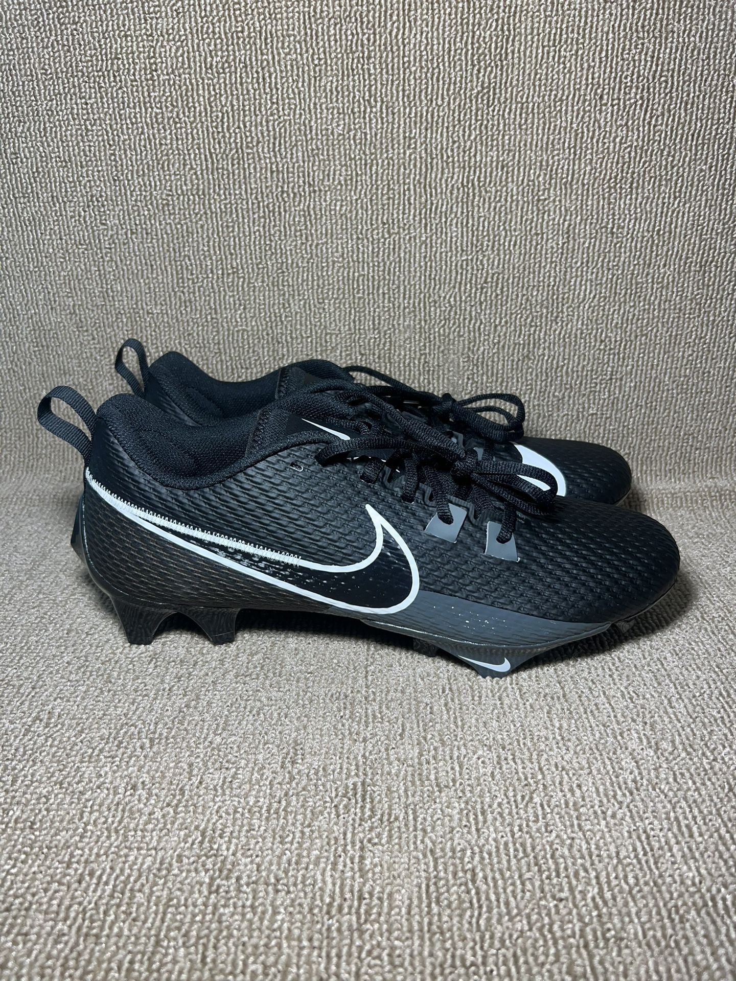 Nike Vapor Edge Speed 360 2 Black Gray Football Cleats 9.5 DA5455-010