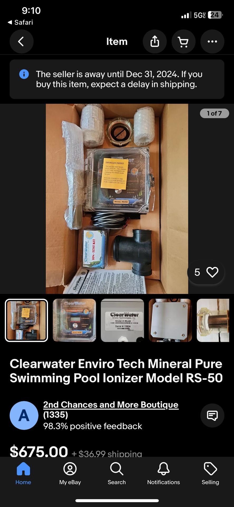 Clearwater Enviro RS-50