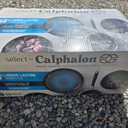 Select by Calphalon Space-Saving AquaShield Nonstick 14-Piece Cookware Set