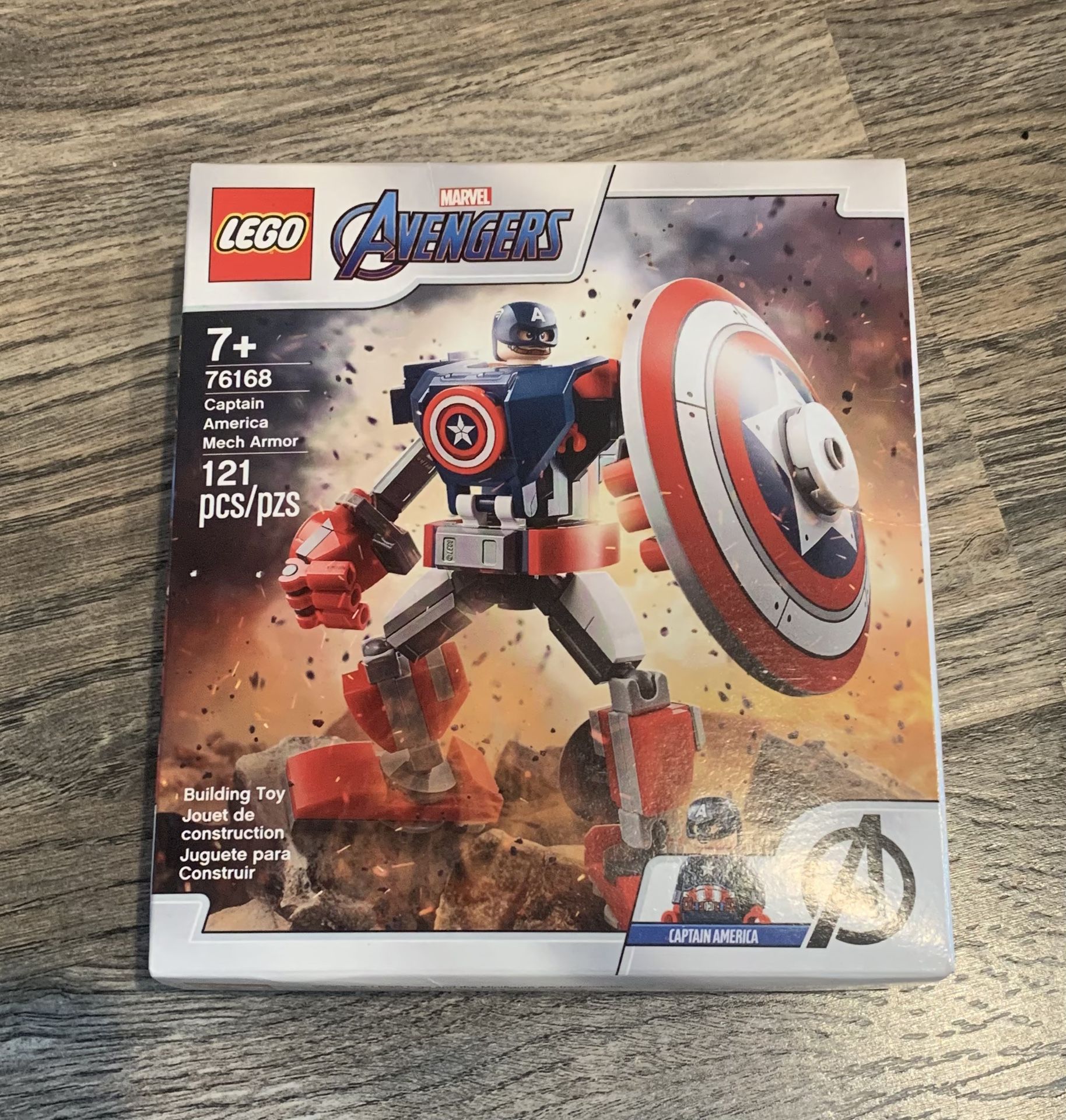 Avengers Captain America Lego Set