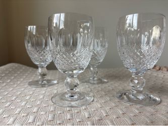 Vintage Waterford Colleen Short Wine Glasses Set of 6