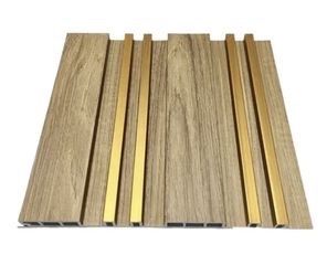 PVC indoor panels golden oak ripped PREFABRICATED ￼