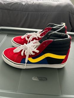 Primary Sk8 High Vans