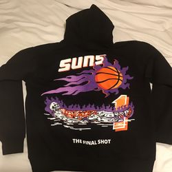 Warren Lotus The Final Shot Devin Booker Phoenix suns Hoodie Size XL