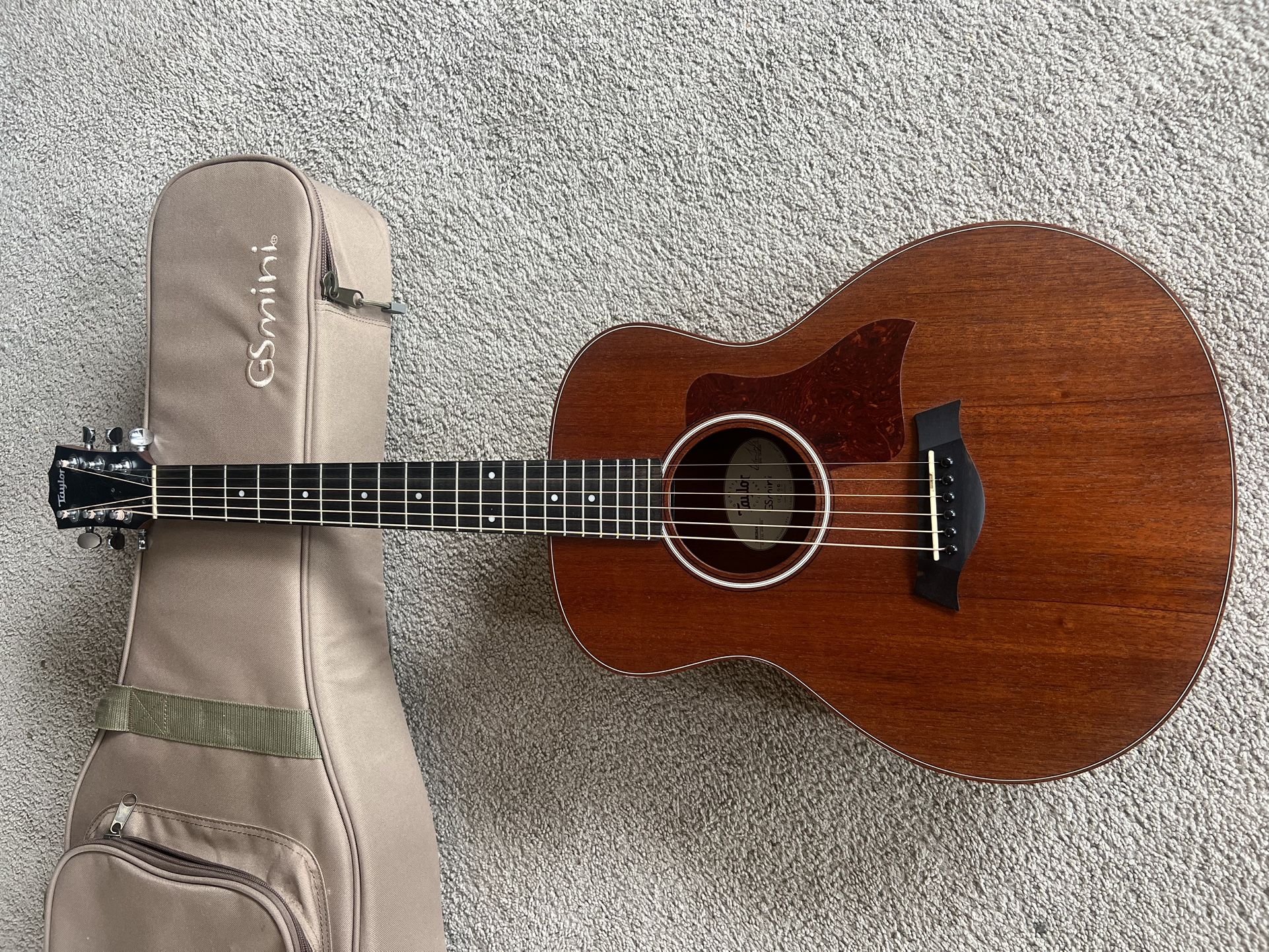 Taylor GS Mini Acoustic Guitar with Case!