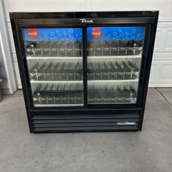 True Glass Door Refrigerator 
