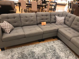 Grey sectional Sofa