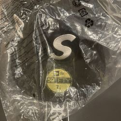 SS25 NEW Supreme S Logo Multi Patch New Era 7 1/4