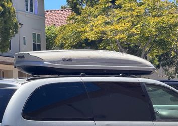 Thule rooftop cargo box