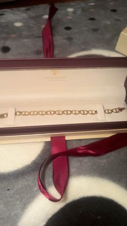 10k Valentino bracelet