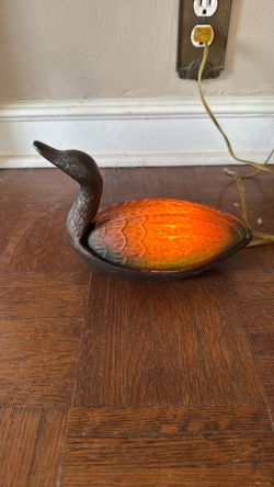 Vintage Duck Lamp