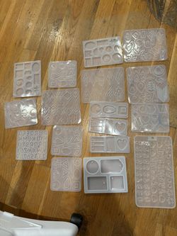 Resin Molds - Earrings And Tags 