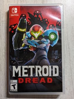 Metroid Dread Nintendo switch video game
