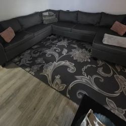 Grey Sectional Couch 