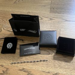 Chrome Hearts Silver and Blue Bracelet 