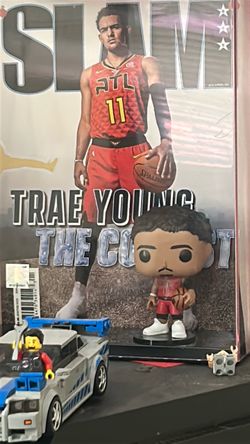 Trae young basketball figurine