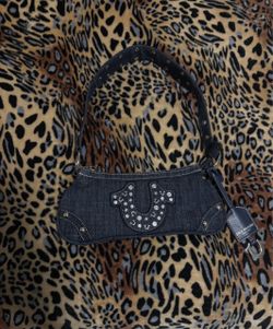 True Religion Denim Mini Shoulder Bag