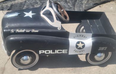 Antique Higway Payrol Petal Car