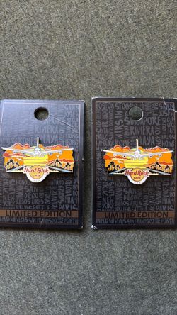 Limited edition hard rock pin