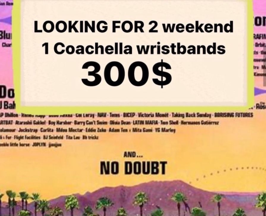 Coachella Weekend 1 Tickets
