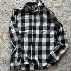 Black And White Flannel