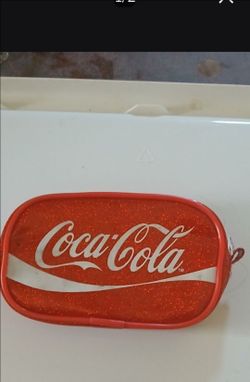 Coca cola cosmetic bag