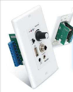 Herdio HWA16BT In-Wall Bluetooth Audio Amplifier Receiver Wall Plate