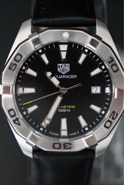 TAG Heuer Aquaracer WBD1110 – 41mm Quartz – Black Dial – Complete Set