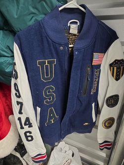 Nike USA Dream Team Varsity Letterman Jacket