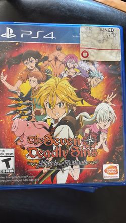 Seven deadly sins, Knights of Britannia Seve n deadly sins, Knights of Britannia game