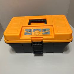 Home Depot Talking Tool Box + TOOLS Kids Construction Toy SOUNDS TESTED WORKING!
