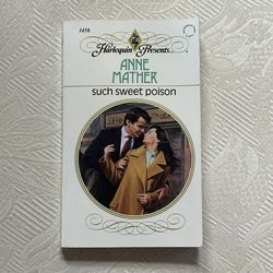 Such Sweet Poison - Harlequin Paperback Book By Anne Mather