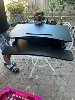 Standing desk for work
