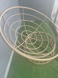 Outdoor Papasan Chair