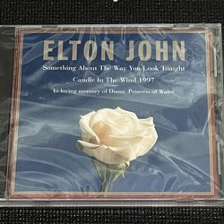 Elton John “Somthing About The Way You Look Tonight” CD *SEALED*