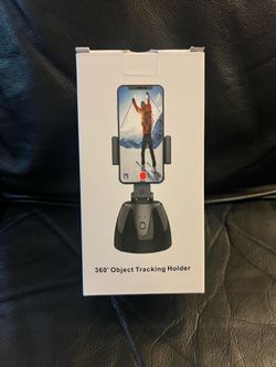 360° Auto Face Tracking Phone Holder AI Smart Selfie Stand Rotating Tripod Mount