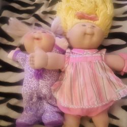 2 Cabbage Patch Dolls 