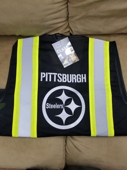 Pittsburgh Steelers Men's Buffalo Outdoors Hi-Vis Safety Short Sleeve T-Shirt