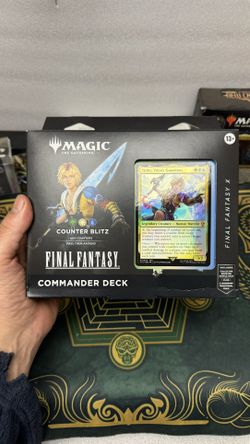 Final Fantasy Magic the Gathering Commander Deck Counter Blitz