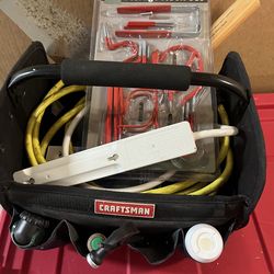 Tool Bundle – Craftsman Bag + Estwing Hammer + Hand Tools (Great Starter Set)