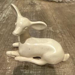 VTG DART D’ART SA HAND MADE IN SPAIN PORCELAIN DOE DEER FIGURINE