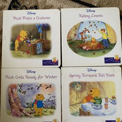 Disney Pooh books $1
