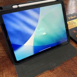 iPad 10th Gen WiFi Only 64GB Blue Case Apple Pencil