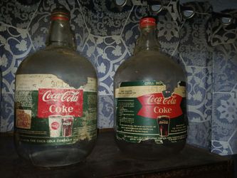 Coke Syrup Bottles