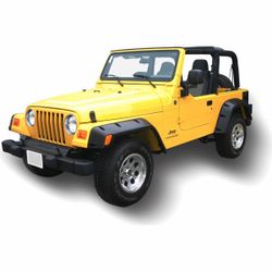 Vehicle Fitment: 1997–2006 Jeep Wrangler / TJ Fender Flare Without LED Lights, TrailFX