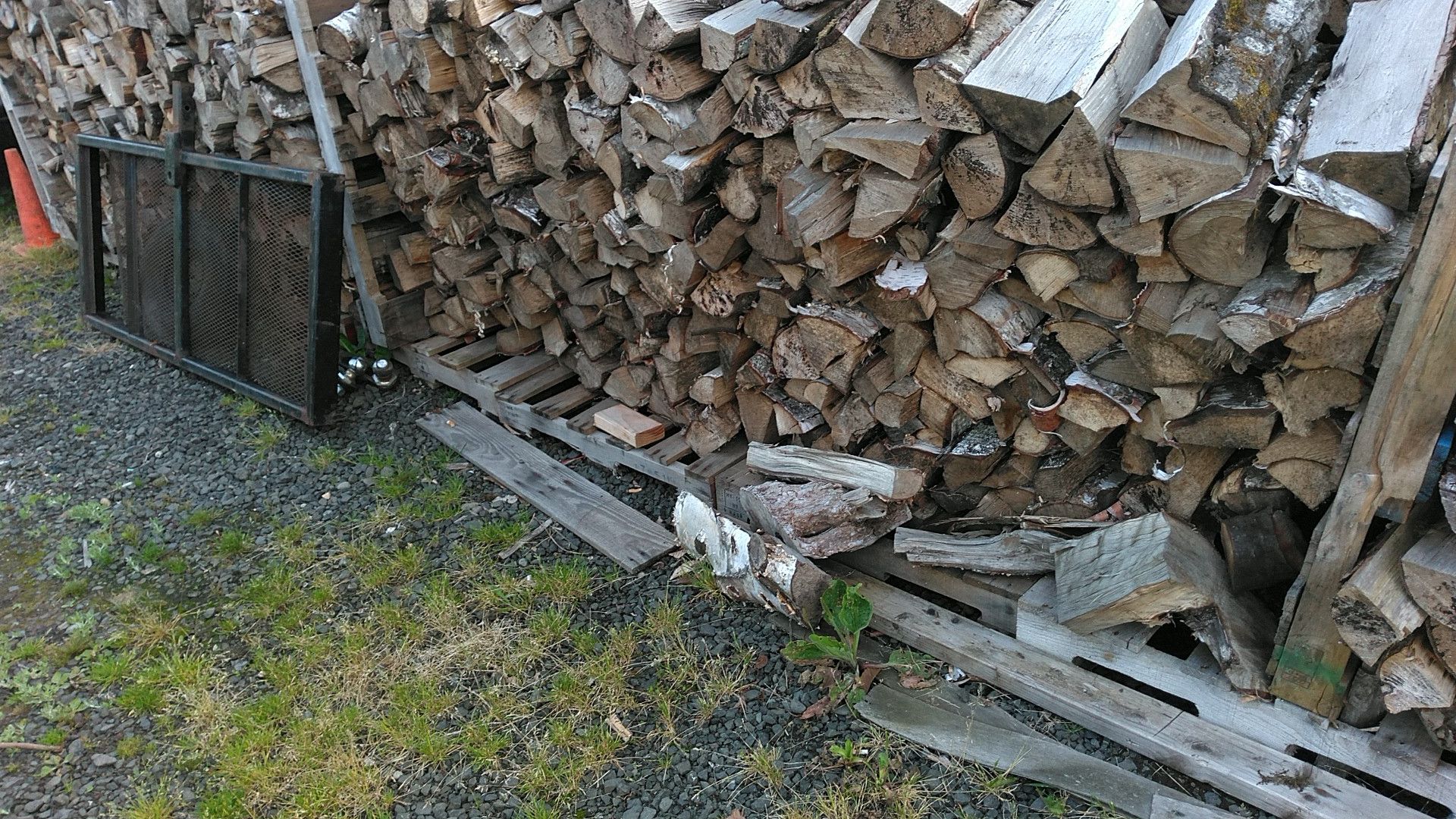 Three chords of firewood