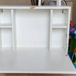 Wall Mount Space Saving Desk