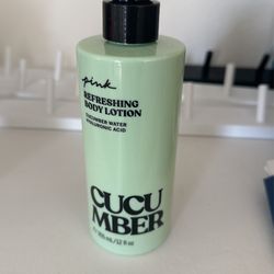 VS Pink Cucumber body Lotion With Hyaluronic acid