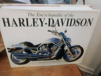 Harley Davidson large book